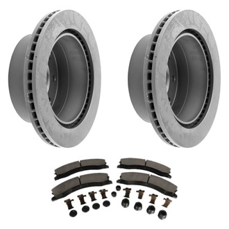 ACDelco® - GM Genuine Parts™ Plain Rear Brake Kit with Ceramic Pads