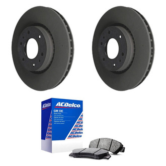 ACDelco® - GM Genuine Parts™ Plain Front Brake Kit with Organic Pads