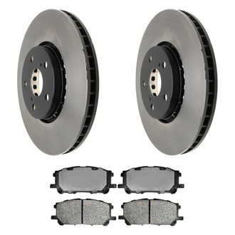 ACDelco® - Silver™ Brake Kit with Ceramic Pads
