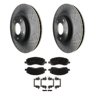 ACDelco® - Silver™ Brake Kit with Ceramic Pads