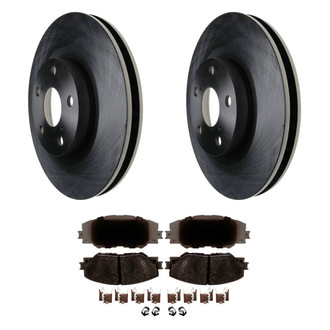 ACDelco® - Silver™ Front Brake Kit with Ceramic Pads