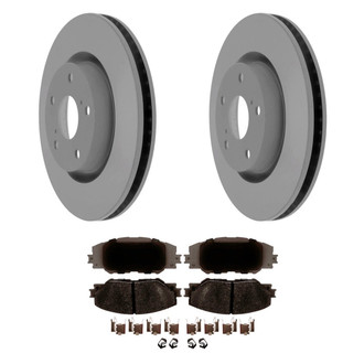 ACDelco® - Silver™ Front Brake Kit with Ceramic Pads