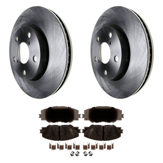 ACDelco® - Silver™ Front Brake Kit with Ceramic Pads
