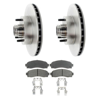 ACDelco® - Silver™ Front Brake Kit with Ceramic Pads