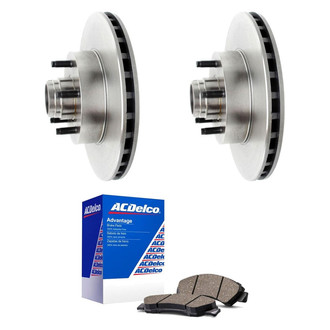ACDelco® - Silver™ Front Brake Kit with Ceramic Pads