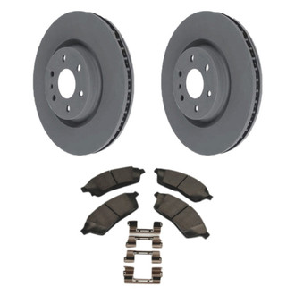 ACDelco® - GM Genuine Parts™ Plain Front Brake Kit with Ceramic Pads