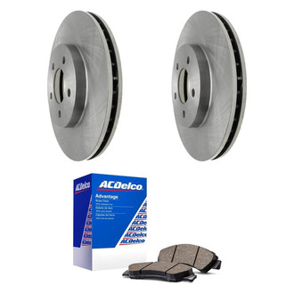 ACDelco® - Silver™ Front Brake Kit with Ceramic Pads