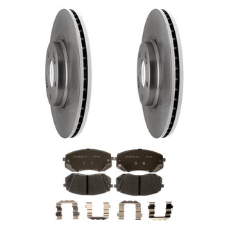ACDelco® - Silver™ Front Brake Kit with Ceramic Pads