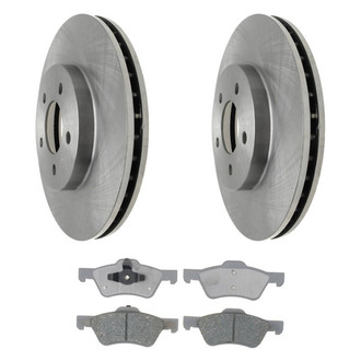 ACDelco® - Silver™ Front Brake Kit with Ceramic Pads