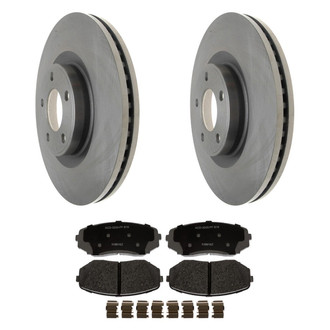 ACDelco® - Silver™ Brake Kit with Ceramic Pads