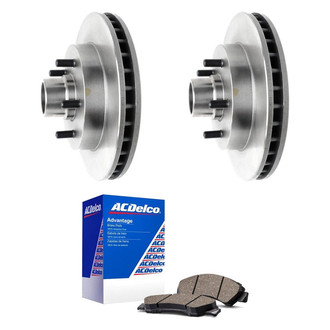 ACDelco® - Silver™ Front Brake Kit with Ceramic Pads