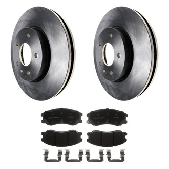 ACDelco® - Silver™ Front Brake Kit with Ceramic Pads