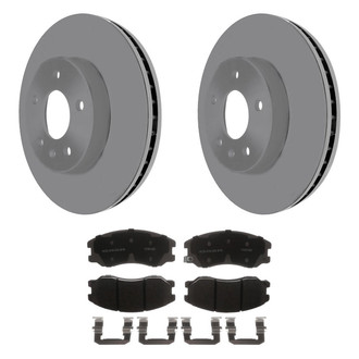 ACDelco® - Silver™ Front Brake Kit with Ceramic Pads