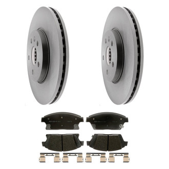 ACDelco® - Silver™ Brake Kit with Ceramic Pads