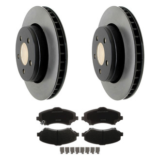 ACDelco® - Silver™ Brake Kit with Ceramic Pads