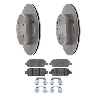 ACDelco® - Silver™ Rear Brake Kit with Ceramic Pads