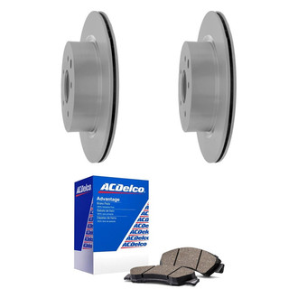 ACDelco® - Silver™ Rear Brake Kit with Ceramic Pads
