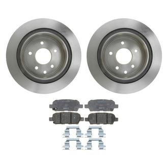 ACDelco® - Silver™ Rear Brake Kit with Ceramic Pads