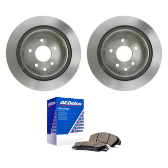 ACDelco® - Silver™ Rear Brake Kit with Ceramic Pads