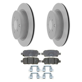 ACDelco® - Silver™ Rear Brake Kit with Ceramic Pads