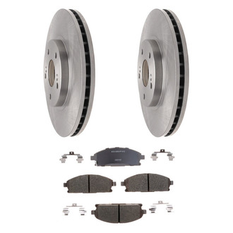 ACDelco® - Silver™ Front Brake Kit with Ceramic Pads