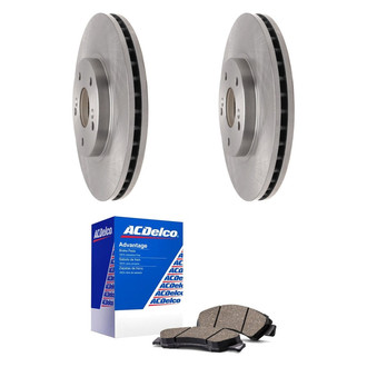 ACDelco® - Silver™ Front Brake Kit with Ceramic Pads