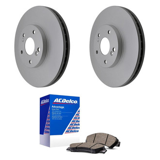 ACDelco® - Silver™ Front Brake Kit with Ceramic Pads