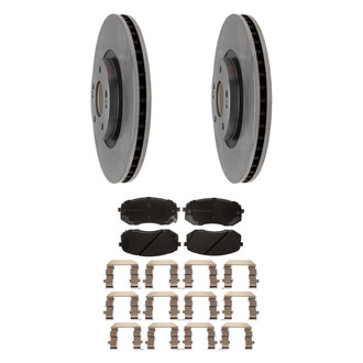 ACDelco® - Silver™ Front Brake Kit with Ceramic Pads