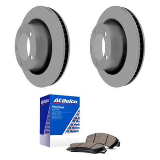 ACDelco® - Silver™ Front Brake Kit with Ceramic Pads