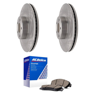ACDelco® - Silver™ Front Brake Kit with Ceramic Pads