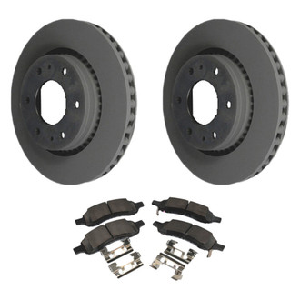 ACDelco® BNDL-31000639 - GM Genuine Parts™ Plain Front Brake Kit with Semi-Metallic Pads