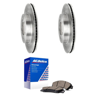ACDelco® BNDL-31000689 - Silver™ Front Brake Kit with Ceramic Pads