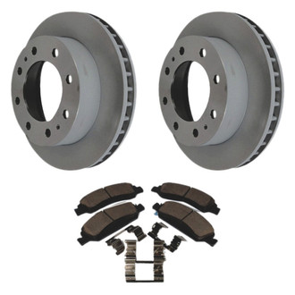 ACDelco® - GM Genuine Parts™ Plain Front Brake Kit with Semi-Metallic Pads