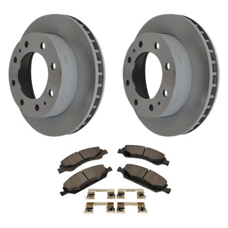 ACDelco® - GM Genuine Parts™ Plain Front Brake Kit with Semi-Metallic Pads