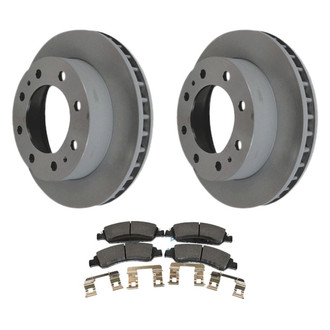 ACDelco® - GM Genuine Parts™ Plain Front Brake Kit with Semi-Metallic Pads