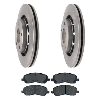 ACDelco® - Silver™ Front Brake Kit with Ceramic Pads