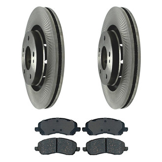 ACDelco® - Silver™ Front Brake Kit with Ceramic Pads