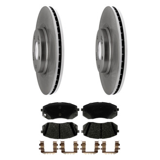 ACDelco® - Silver™ Front Brake Kit with Ceramic Pads