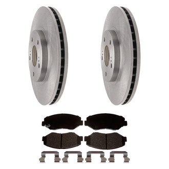 ACDelco® - Silver™ Front Brake Kit with Ceramic Pads