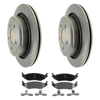 ACDelco® - Silver™ Rear Brake Kit with Ceramic Pads