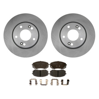 ACDelco® - Silver™ Front Brake Kit with Ceramic Pads