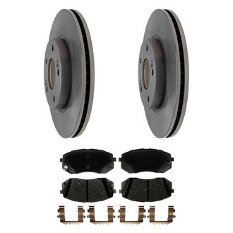 ACDelco® - Silver™ Front Brake Kit with Ceramic Pads