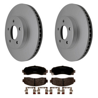 ACDelco® - Silver™ Front Brake Kit with Ceramic Pads