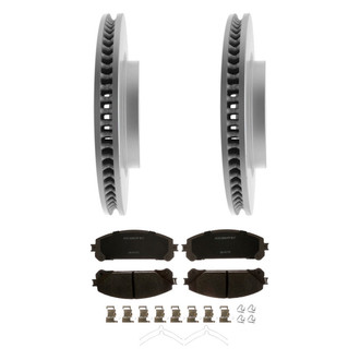 ACDelco® - Silver™ Front Brake Kit with Ceramic Pads