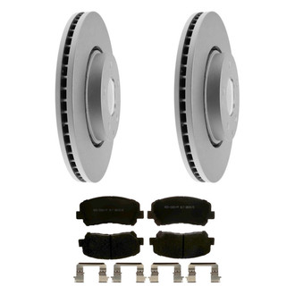 ACDelco® BNDL-31000820 - Silver™ Front Brake Kit with Ceramic Pads