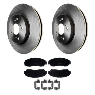 ACDelco® - Silver™ Front Brake Kit with Ceramic Pads