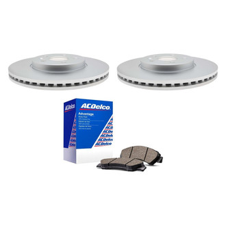 ACDelco® - Silver™ Front Brake Kit with Ceramic Pads