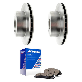 ACDelco® - Silver™ Front Brake Kit with Ceramic Pads