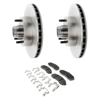 ACDelco® - Silver™ Front Brake Kit with Semi-Metallic Pads