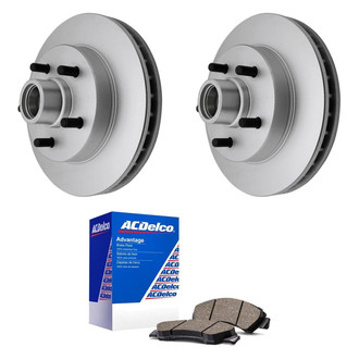 ACDelco® - Silver™ Front Brake Kit with Ceramic Pads